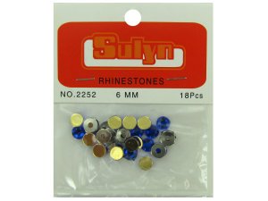 Bulk CN450 Sapphire Rhinestones With Mounts