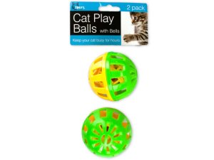 Tiny's DI374 Cat Play Balls With Bells