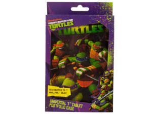 Bulk EC268 Teenage Mutant Ninja Turtles Universal Tablet Portfolio Cas