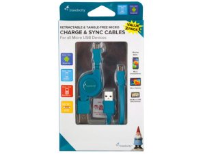 Bulk EL942 Travelocity Micro Charge  Sync Cables