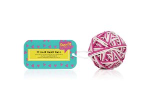 Bulk FB404 99 Hair Band Ball Pink