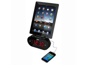 Bulk EN230 Easy Dok Alarm Clock With Dual Charging Ports And Cradle