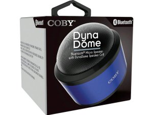 Bulk EN243 Coby Blue Dyna Dome Bluetooth Speaker