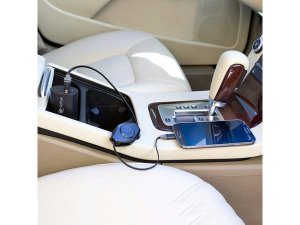 Bulk EN318 2-in-1 2200 Mah Powerbank Usb Car Charger Retract Micro Usb