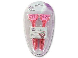 Bulk GC703 Ladies Disposable Razor Set