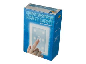 Bulk GK105 Light Switch Night Light With Adhesive Back