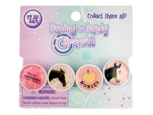 Bulk GL887 Darling  Dainty Epoxy Link Bracelet