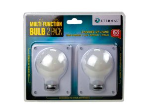 Bulk GL987 2 Pack Bulb Shaped Multi Function Switch Light