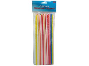 Bulk GM721 Flexible Drinking Straws