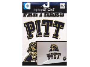 Bulk GM938 Pittsburgh Panthers Removable Laptop Stickers