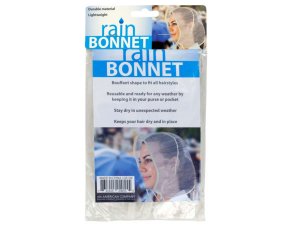 Bulk GR130 Bouffant Style Rain Bonnet