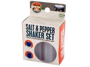 Bulk GR135 Camping Salt  Pepper Shaker Set