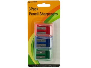 Bulk GR147 Dual Hole Pencil Sharpeners Set