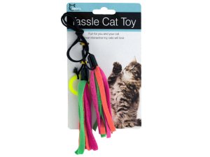 Bulk GR164 Hanging Tassel Cat Toy