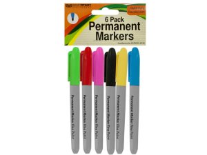 Bulk GR159 Colored Permanent Markers Set