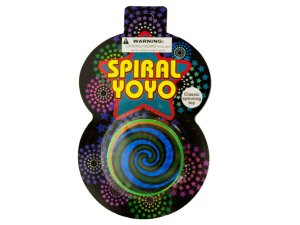 Bulk GR214 Spiral Holographic Yo-yo