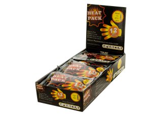 Bulk GW041 Heat Pack Hand Warmer Countertop Display