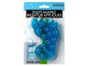 Bulk HA254 Non-slip Foot-shaped Bathtub Appliques