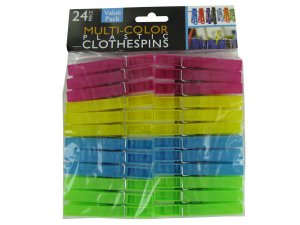 Bulk HA106 Multi-color Plastic Clothespins