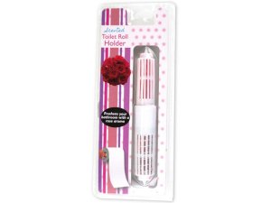 Bulk HA113 Rose Scented Toilet Paper Roll Holder