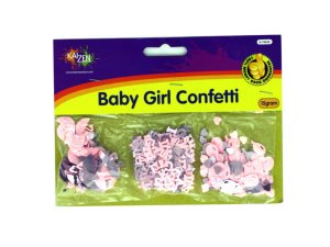 Bulk GW615 Baby Girl Confetti