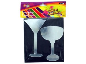 Bulk GW624 Cocktail Mirror Stickers