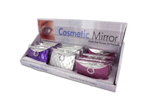 Bulk HB227 Purse Design Cosmetic Mirror Display