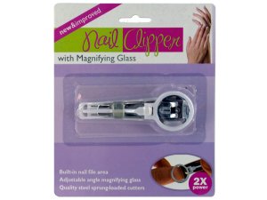 Bulk HB518 Nail Clipper With Magnifying Glass