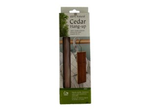 Bulk HA447 Cedar Hang Up: Clothing Protector  Freshener