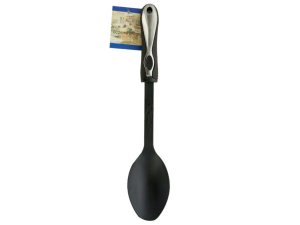 Bulk HA455 Black Nylon Serving Spoon