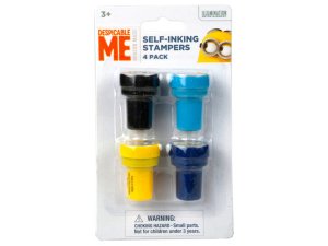 Bulk HA472 Minions 4 Pack Stampers