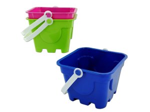 Bulk HB824 Square Mold Beach Pail