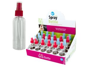 Bulk HB866 4 Oz. Travel Size Spray Bottle Countertop Display