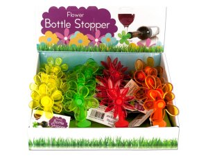 Bulk HC020 Flower Bottle Stopper Counter Top Display