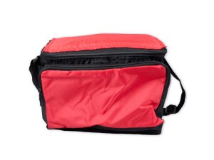 Bulk HC330 Koozie Red Deluxe Six-pack Cooler Bag