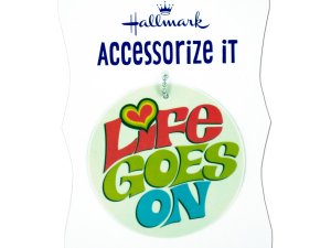 Bulk HG897 039;life Goes On039; Gift Trim Tag