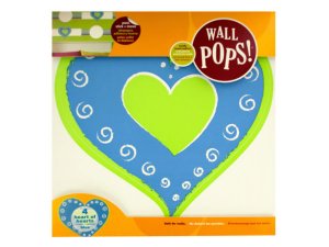 Bulk HG942 Heart Of Hearts Peel + Stick Wall Art Set