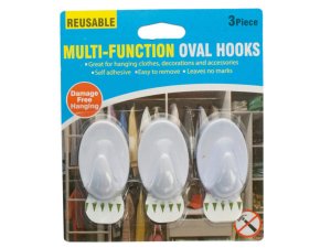 Bulk HH337 Reusable Multi-function Oval Hooks Set