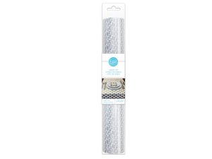 Bulk HH721 White Amp; Silver Decorative Paper Roll