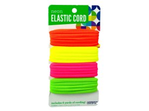 Bulk HH740 Neon Elastic Craft Cord Set