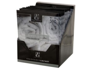 Bulk HH876 Fresh Linen Fragrance Sachet Countertop Display