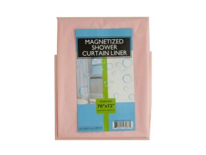 Bulk HL076 Magnetized Shower Curtain Liner