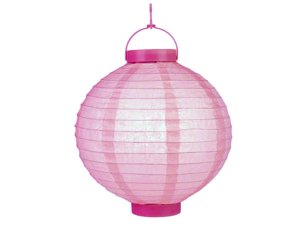 Bulk HH997 Pink Paper Hanging Lantern