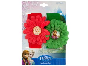 Bulk HI012 Disney Frozen Flower Headwrap Set