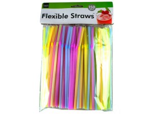 Bulk HR012 Flexible Neon Straws