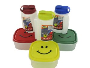 Storage HT733 Smiley Face Lunch Kit