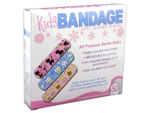 Bulk HT820 Bandages With Kids Designs