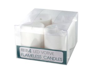 Bulk HX201 Led Votive Flameless Candles Set