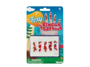 Bulk KA338 Foxy Temporary Finger Tattoos