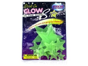 Bulk KK061 Stick-on Glow In The Dark Stars